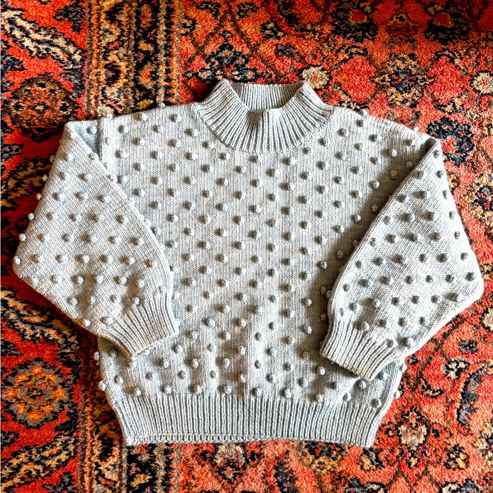 Misha & Puff Wool Popcorn Sweater